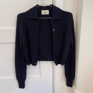 Wilfred Cropped Nextdoor Cardigan Sweater